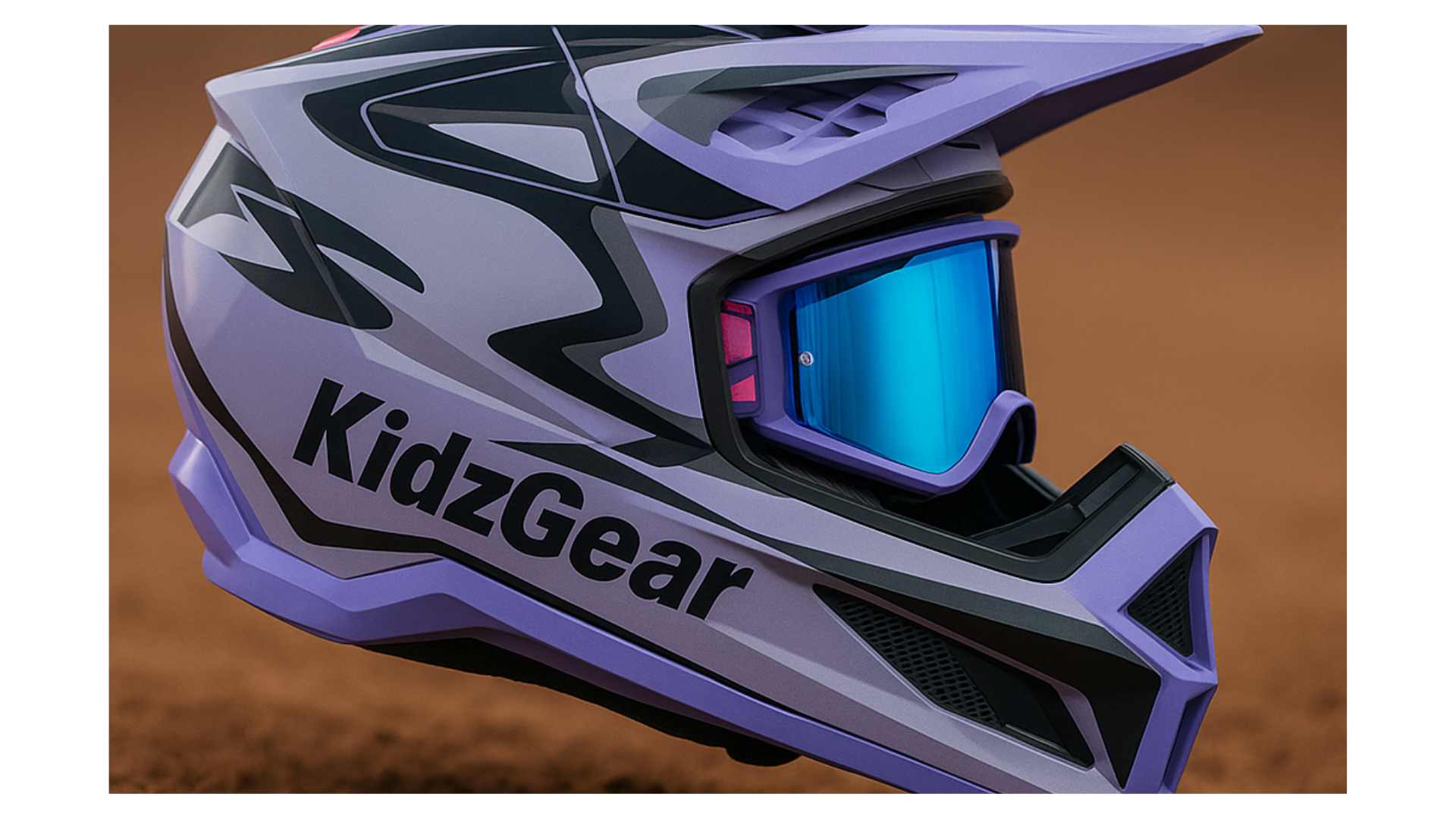Casco mx per baambini kidzgear